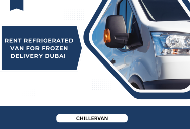 Rent refrigerated van for frozen delivery Dubai
