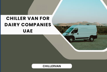 Chiller van for dairy companies UAE